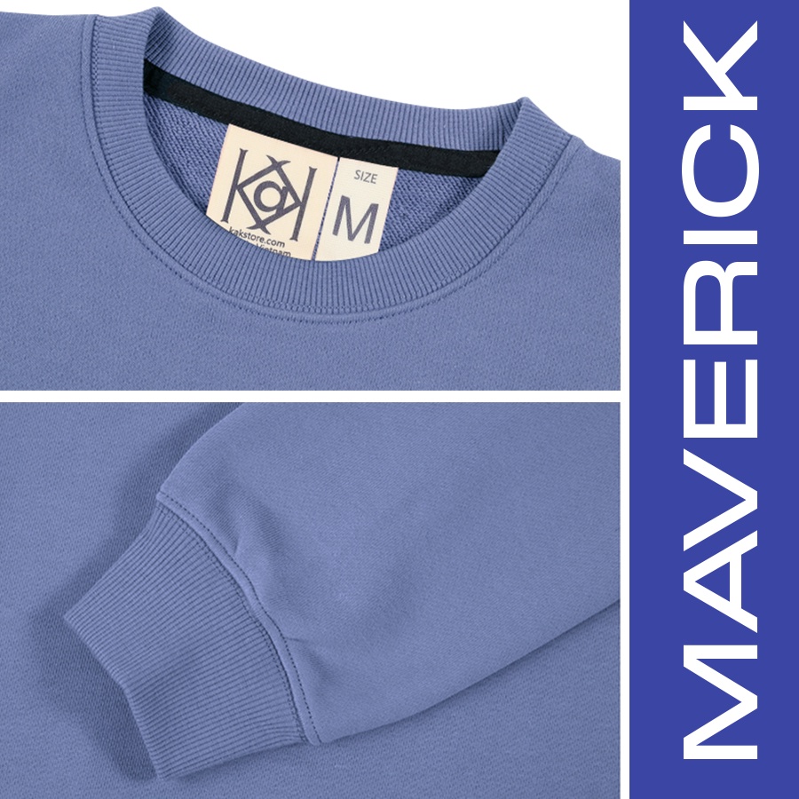 Áo Sweater Hàn Quốc Áo Nỉ Tay Dài Cotton Da Cá Đơn Giản Màu Xám Tím MVR
