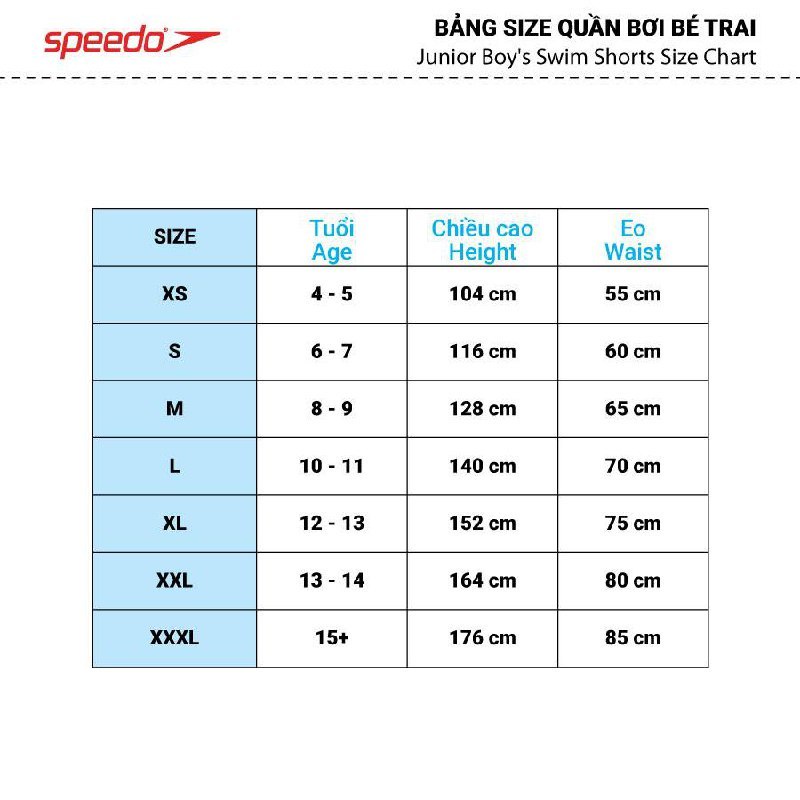 Quần bơi ngắn bé trai SPEEDO 8-33162F308