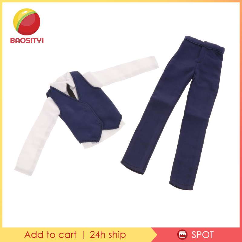[Baosity1] Bộ Đồ Vest Nam Cho Búp Bê 31cm