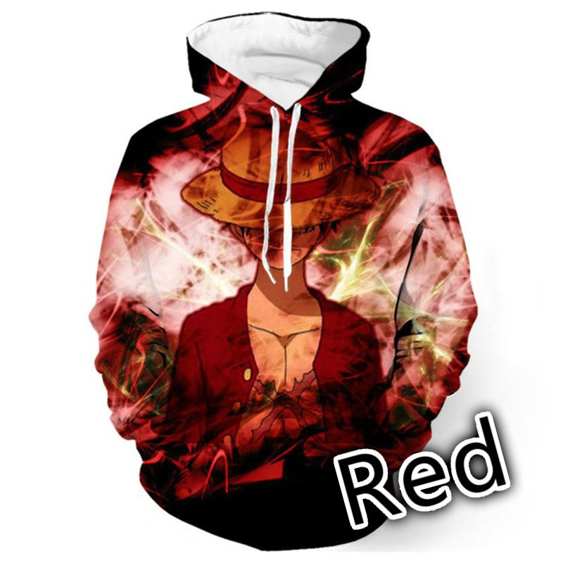 Áo Hoodies Có Nón Dài Tay In Hình 3D Nhân Vật Anime One Piece | BigBuy360 - bigbuy360.vn