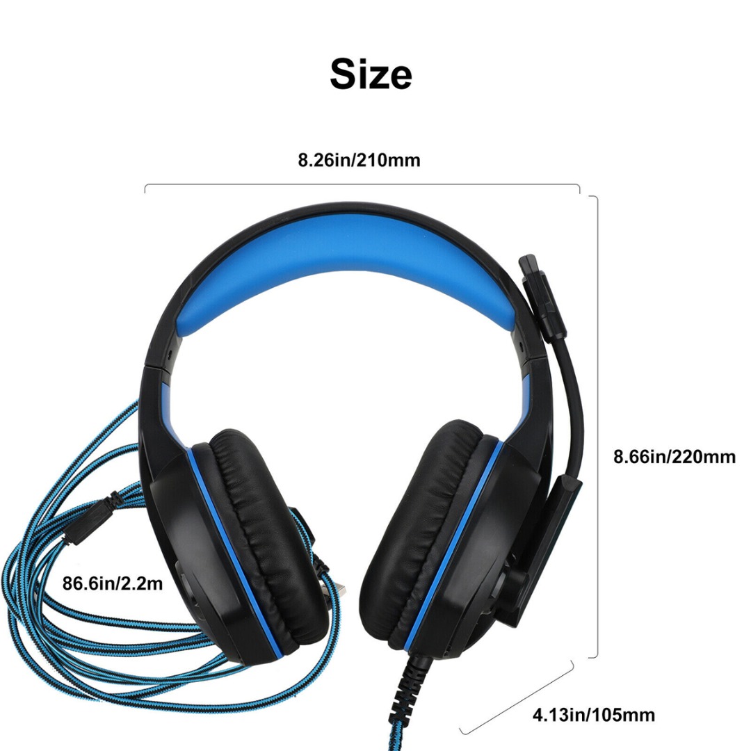 Tai Nghe Chơi Game Có Dây 3.5mm Cho Ps4 / Laptop / Xbox One | BigBuy360 - bigbuy360.vn