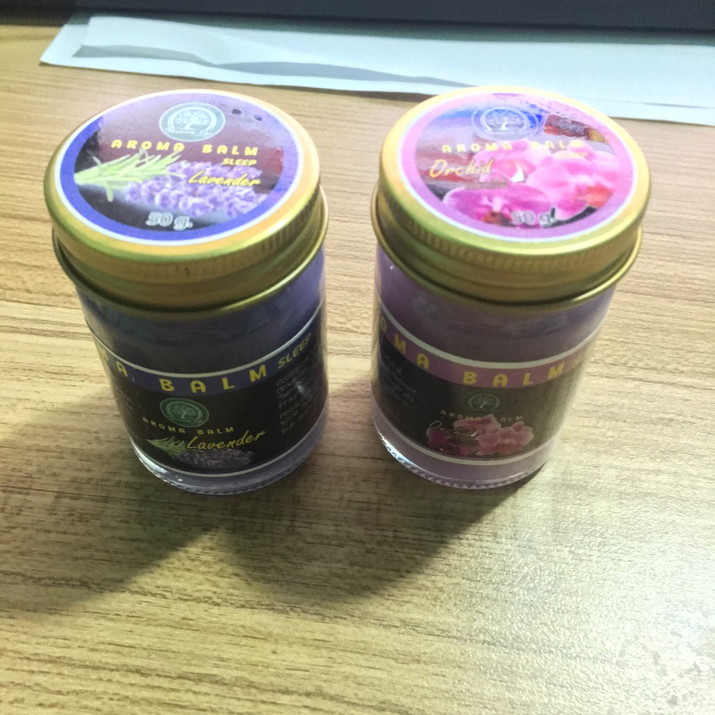 DẦU CÙ LÀ #AROMA_BALM_MASSAGE THÁI LAN loại lớn 50g mẫu mới 2020