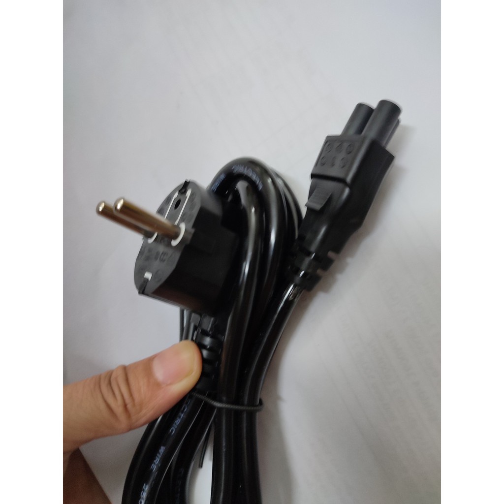 Dây nguồn 3 lỗ cho sạc laptop 1.5m