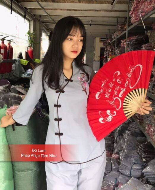 Đồ lam đi chùa , bộ đi chùa , đồ phật tử , áo lam đi chùa