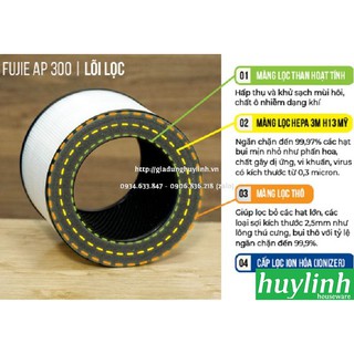 MÁY LỌC KHÔNG KHÍ FUJIE AP300