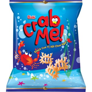 Snack cua vị sốt chua ngọt Oishi Crab Me Size Lớn 80gr