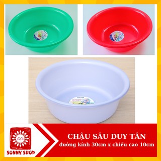 Thau rửa mặt Duy Tân cho bé sơ sinh/ Chậu rửa mặt (được chọn màu)
