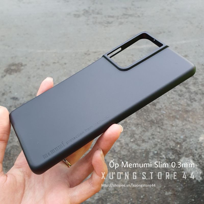 [S21+/S21U] Ốp lưng Samsung S21 Ultra|S21 Plus siêu mỏng MEMUMI SLIM 0.3MM
