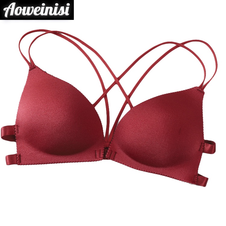 Áo ngực nâng ngực AOWEINISI khóa cài trước phong cách sexy cao cấp chuyên dụng
