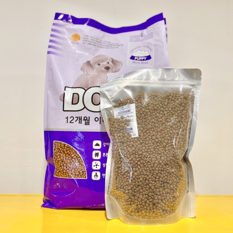 Thức ăn hạt khô dùng thử cho chó mèo 50g