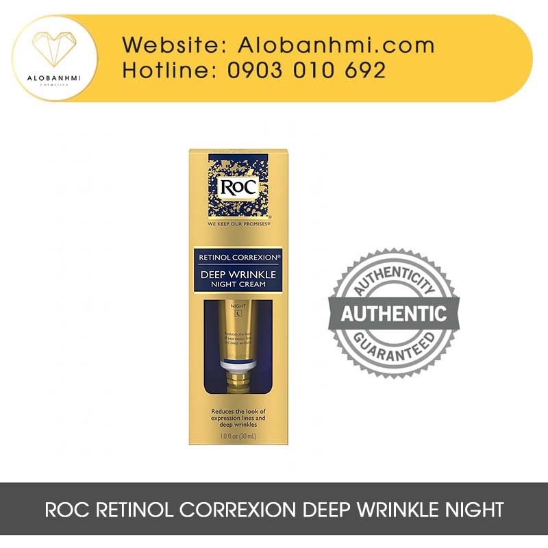 Kem Dưỡng Roc Retinol Correxion Deep Wrinkle Night Cream (30ml)