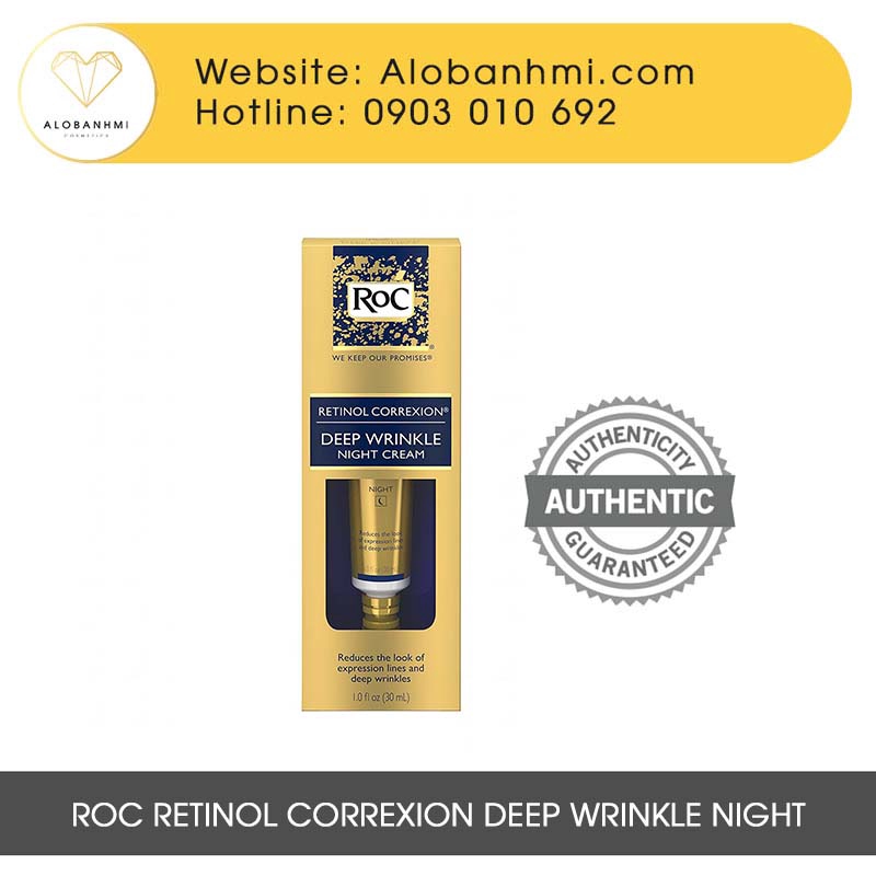 Kem Dưỡng Roc Retinol Correxion Deep Wrinkle Night Cream