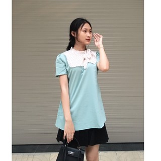 Áo bầu công sở xinh mặc mùa hè rất mát chất Thô Đũi lụa mềm Freesize 65kg
