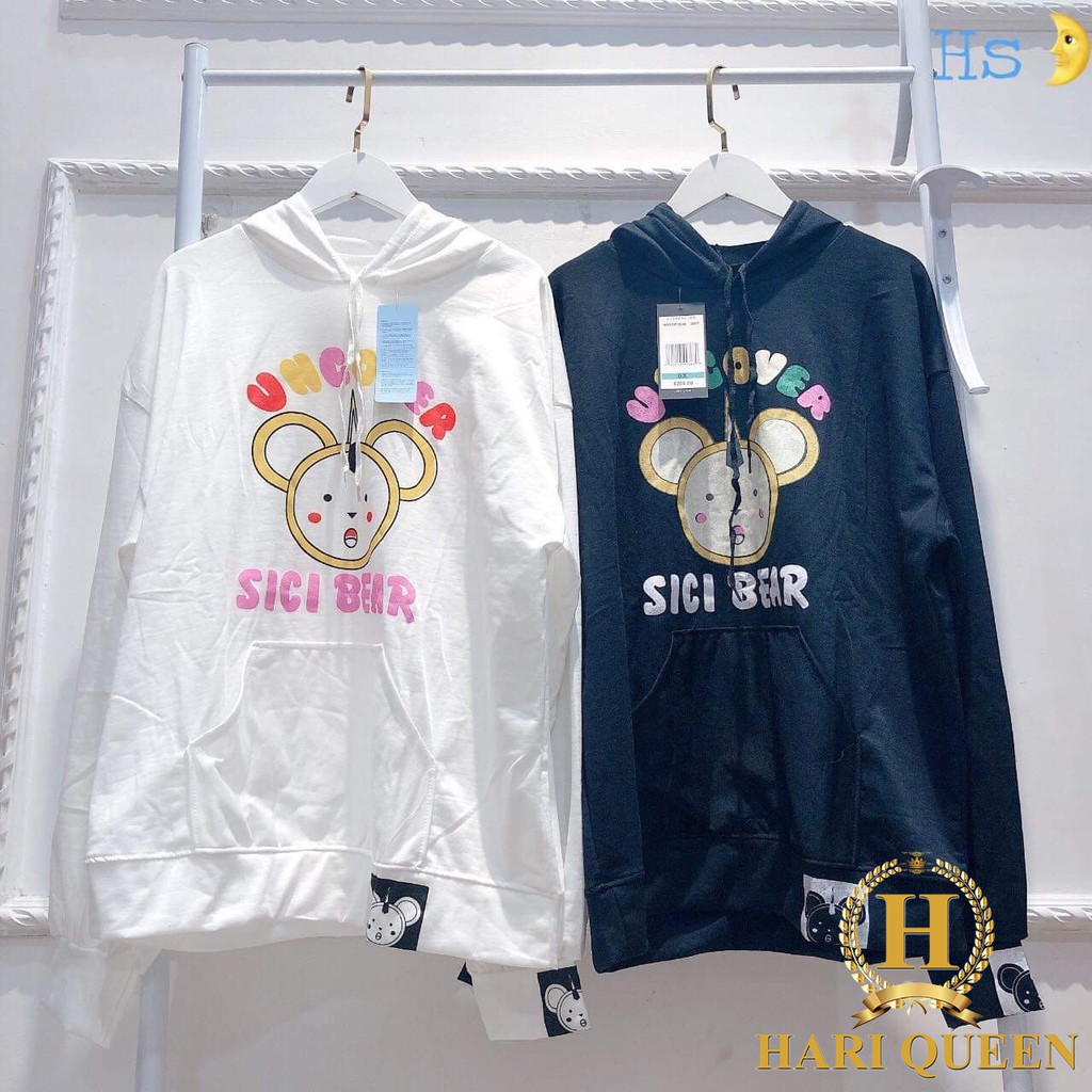 Áo hoodie khỉ Uncover HSU0820