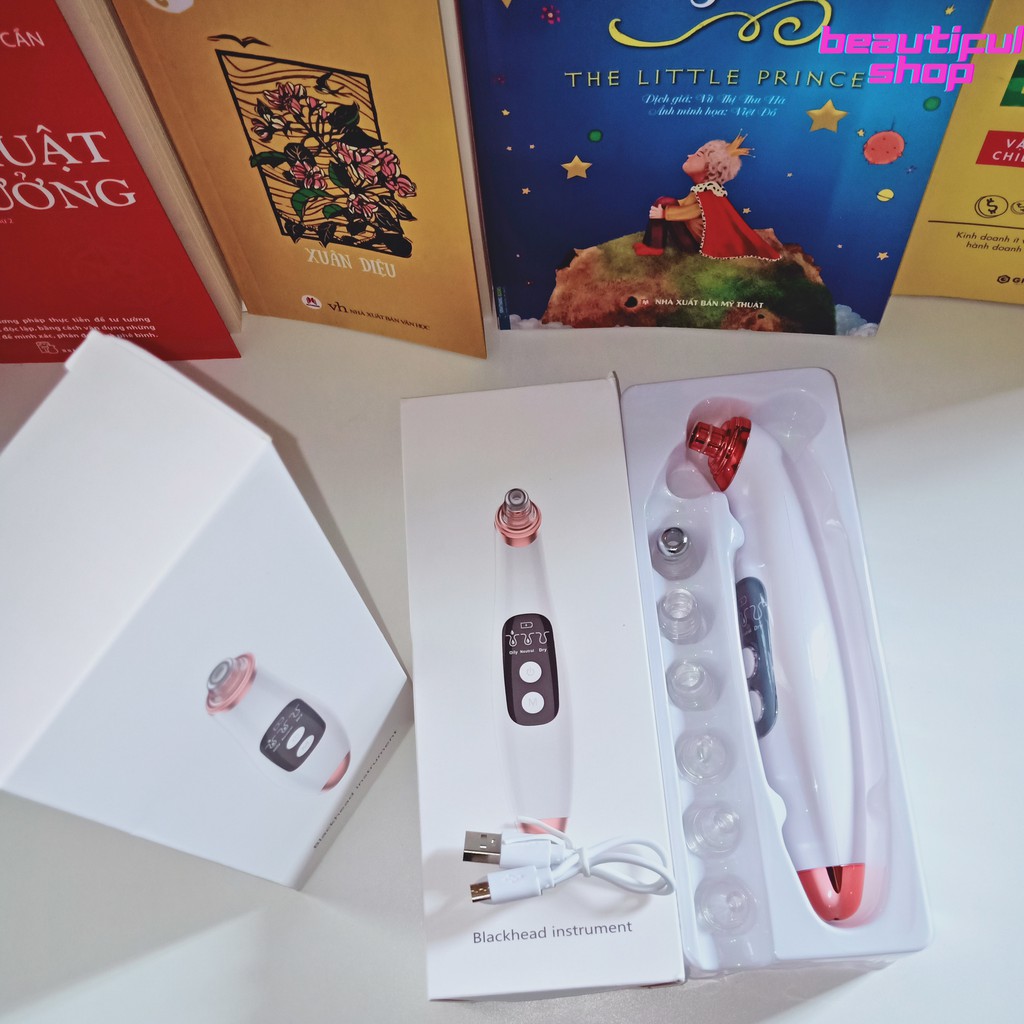 Máy hút mụn|Máy hút mụn đầu đen,mụn cám siêu sạch,siêu mạnh  Blackhead instrument | BigBuy360 - bigbuy360.vn