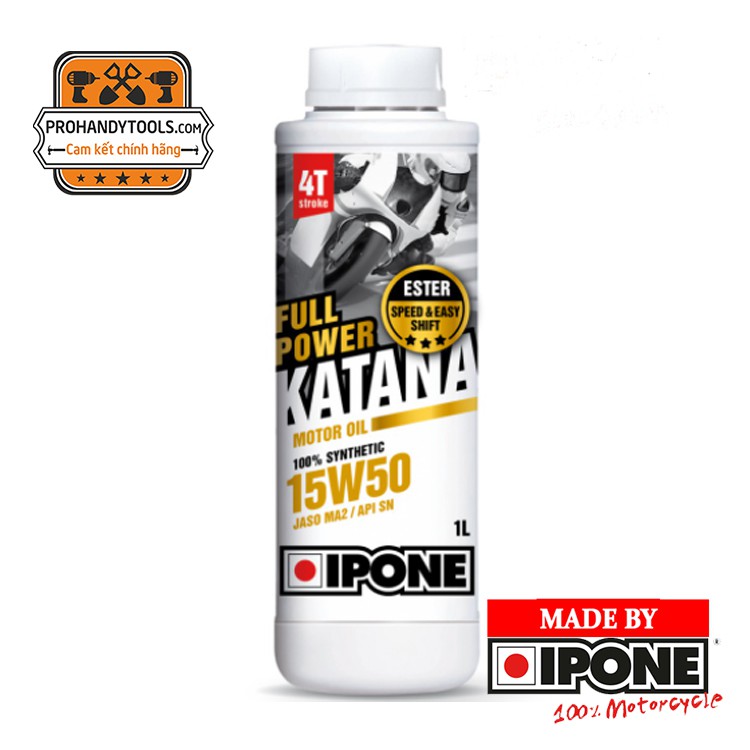 Nhớt IPONE Full Power Katana 15W50 1L