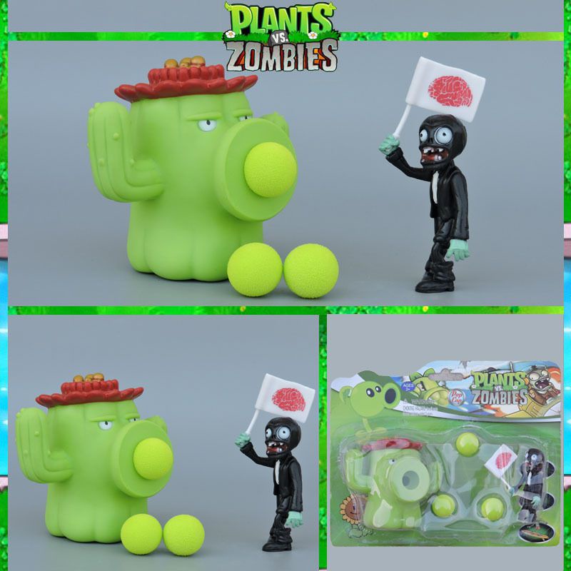 Mô hình nhân vật game Plants vs Zombies bằng PVC cho trẻ em