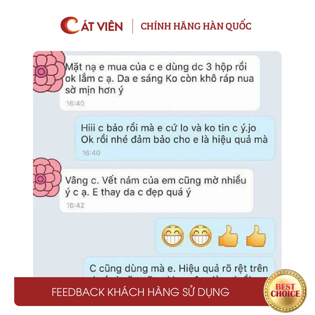 Mặt nạ cấp ấm dưỡng trắng Amisilk, chăm sóc da, mờ thâm sạm, ngăn ngừa mụn, chống lão hóa Hàn Quốc - Combo 10 miếng mix