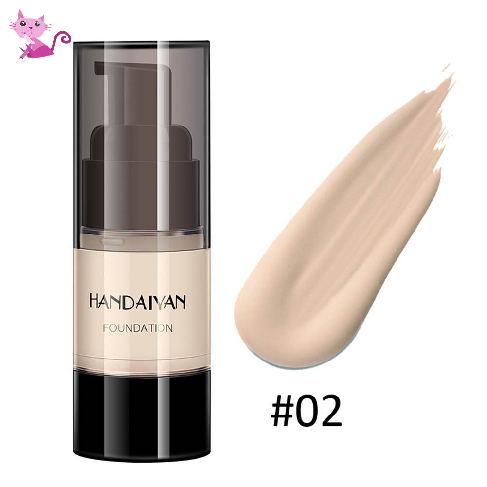 VVBK 20ml Liquid Foundation Waterproof Long Lasting Facial Base Care Face Foundation Makeup Concealer