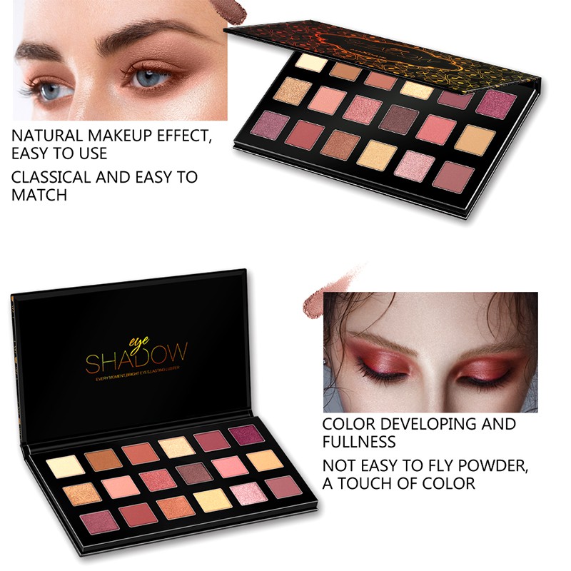 Bảng phấn mắt nhũ 18 màu MIXDAIR đẹp rực rỡ | BigBuy360 - bigbuy360.vn