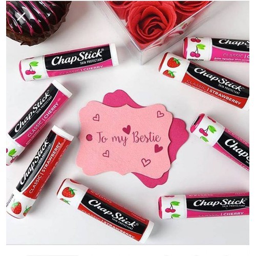Son dưỡng môi giữ ẩm chapstick classic cherry 4g hương cherry hoặc dâu tây 4g Dưỡng môi, giữ ẩm hiệu quả | BigBuy360 - bigbuy360.vn
