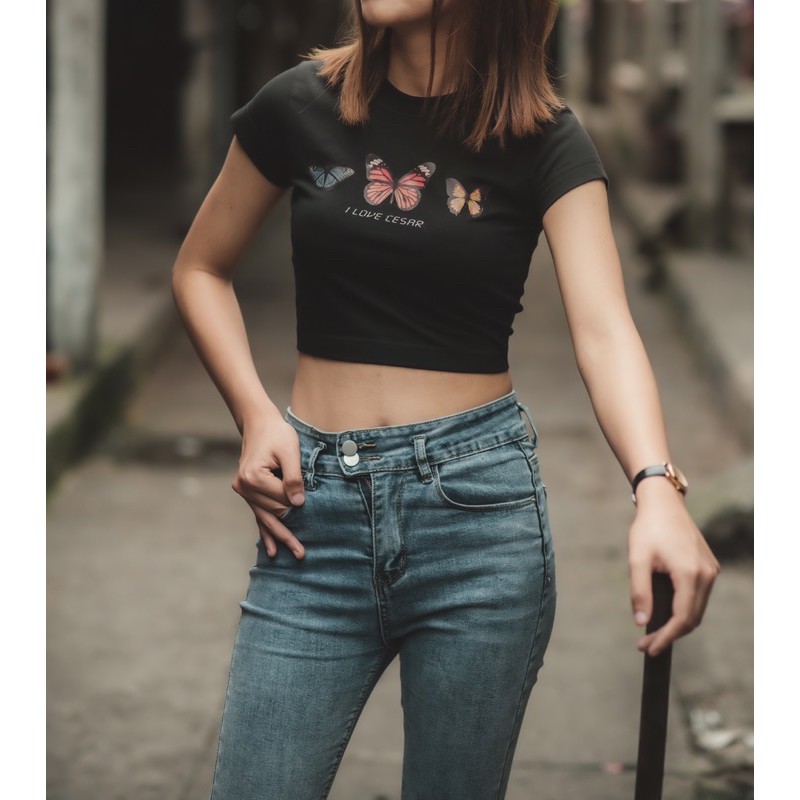 Áo Croptop cesar shop