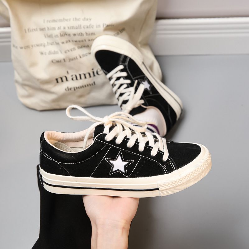 Giày thể thao ulzzang One Star Black