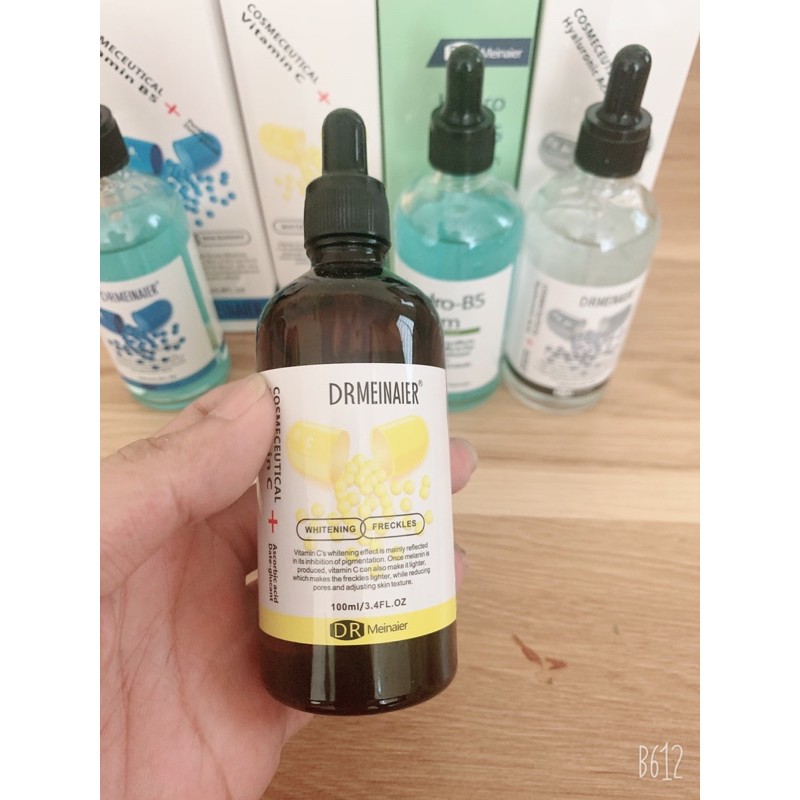 Serum 100ml Drmeinaier, căng bóng, cấp ẩm,trắng sáng, phục hồi da tổn thương