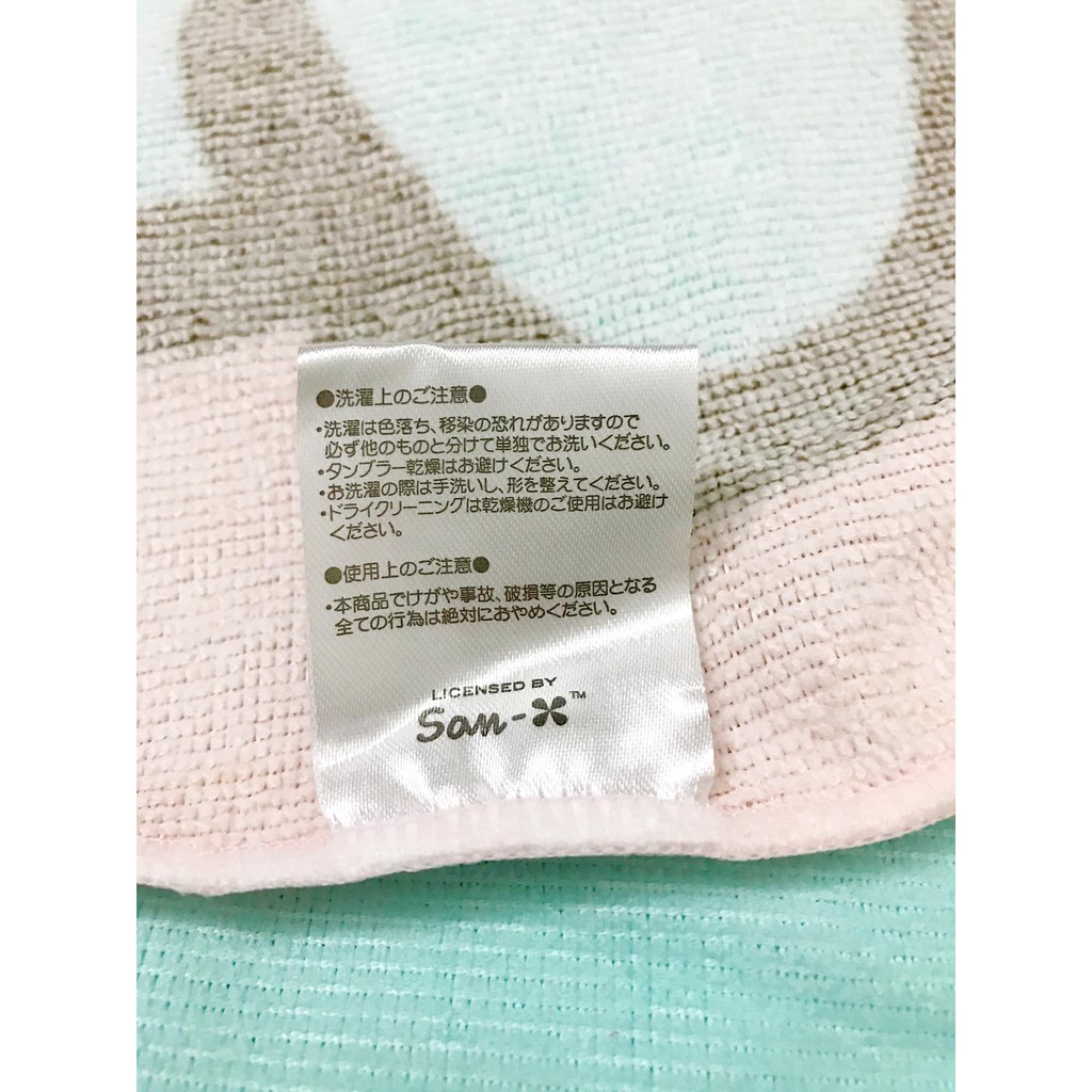 SAN-X - Sumikko Gurashi Die-cut Towel Blanket chăn len hình bé Khủng long Tokage