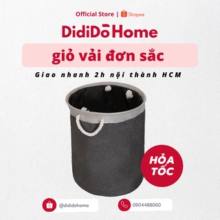 Giỏ Vải DidiDo tròn màu đơn sắc