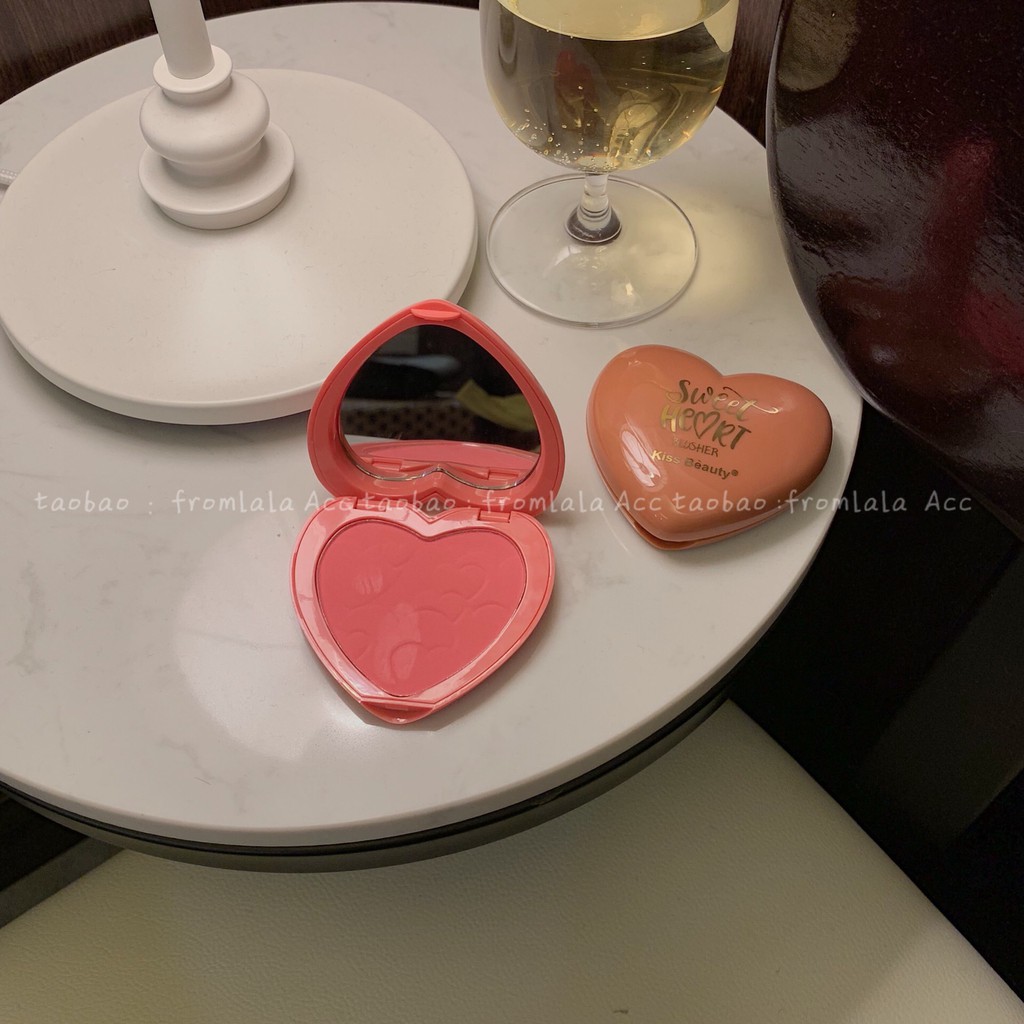 Phấn Má Tông Cam Thời Thượng Kiss Bèauty Sweet Heart Blusher | BigBuy360 - bigbuy360.vn