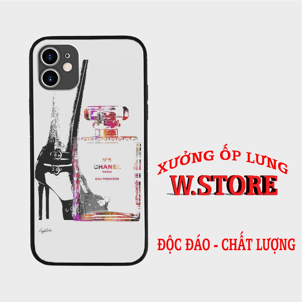 Ốp chanel lọ nước hoa và đôi chân cho IPHONE và SAMSUNG BRD20210179