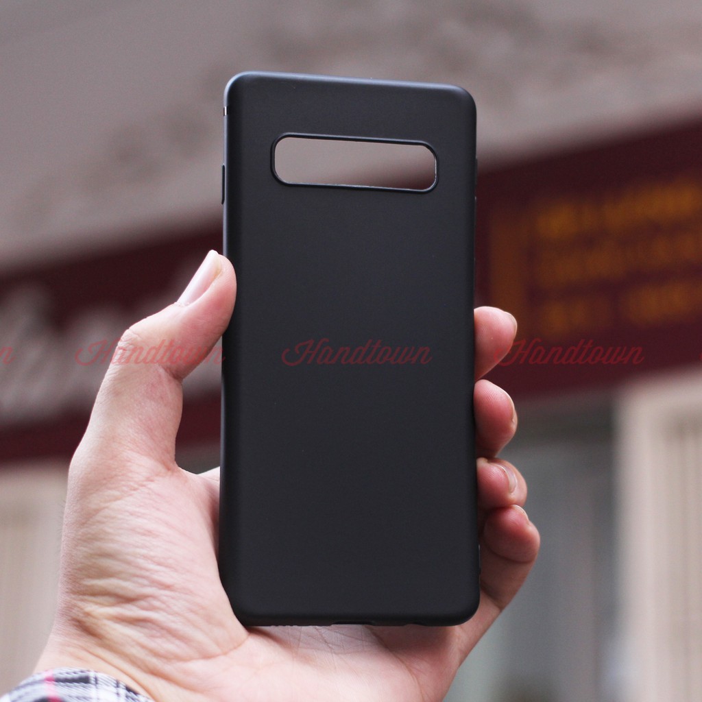 Ốp Lưng Samsung Galaxy S10 Dẻo Đen