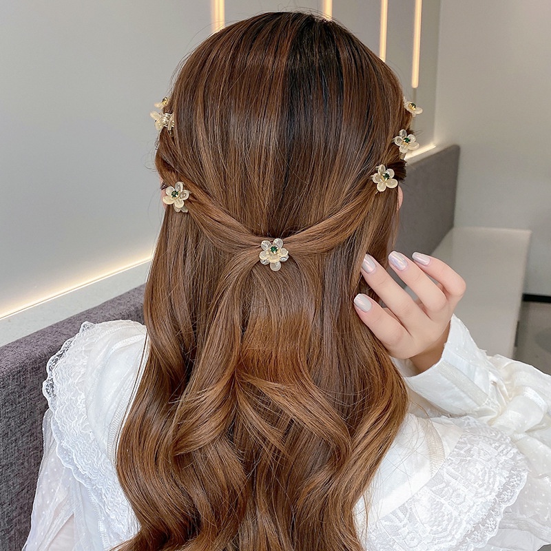 Set 5 Kẹp Tóc Mini Kiểu Dáng Đơn Giản Tiện Dụng