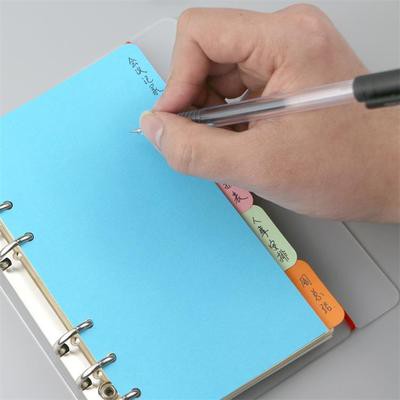Set 5 tab phân trang A5/A6 6 lỗ