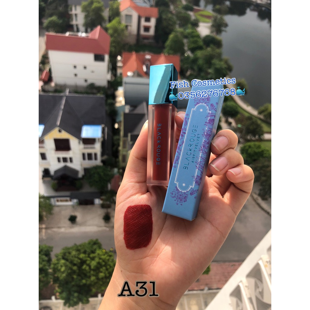 Son Kem Black Rouge A31 A32  Đẹp Lì Handmade