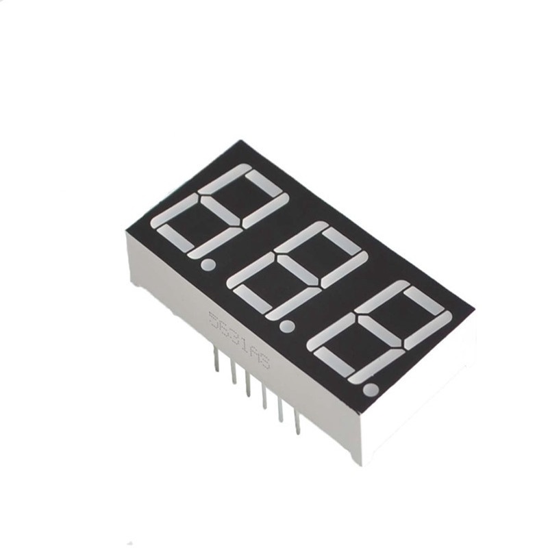 Led 7 Đoạn - Led 7 Thanh 0,56 inch (1 - 2 - 3 - 4 Số) Màu Đỏ (Âm chung)