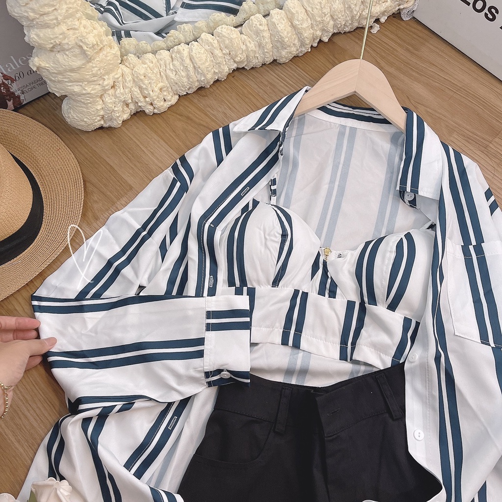 SET 3 MÓN SỌC BRA KÈM SHORT VIBES