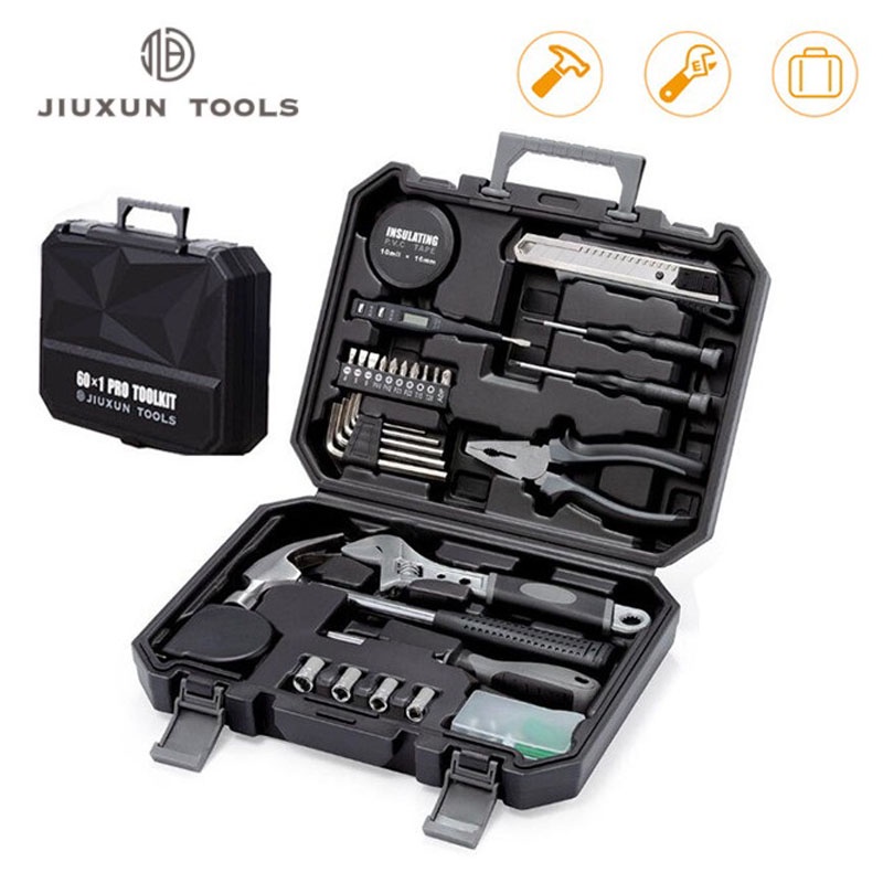 Bộ Dụng Cụ Sửa Chữa Đa Năng Xiaomi Jiuxun 12 VÀ 60 Chi Tiết - Hộp Công Cụ Dụng Cụ Sửa Chữa Gia Đình Cầm Tay