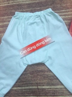 Quần dài đáp đũng cho bé sơ sinh(hàng loại đẹp)