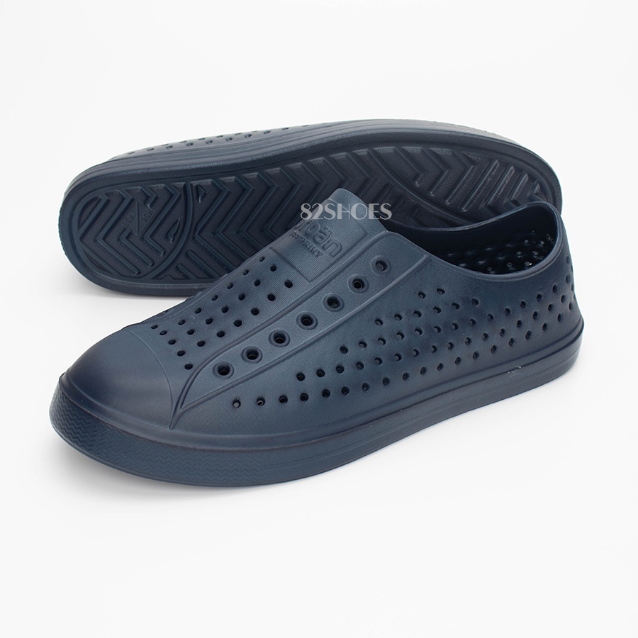 [Urban] Giày nhựa lỗ nam nữ đi mưa đi biển Urban - Chất liệu Eva siêu nhẹ, chống nước, giá tốt - Màu Xanh Chàm