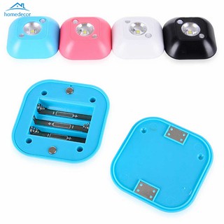 HD Mini Wireless LED Sensor Night Light Lamp PIR Infrared Battery Powered Motion Sensor Wall Light