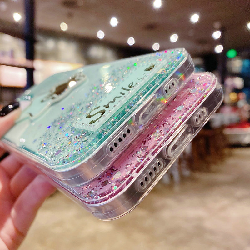 iPhone 5 SE 2020 6 6s 7 8 Plus X Xr Xs 11 12 Mini Pro Max Hard Diamond Luxury Five-Pointed Star Mirror Glitter Case