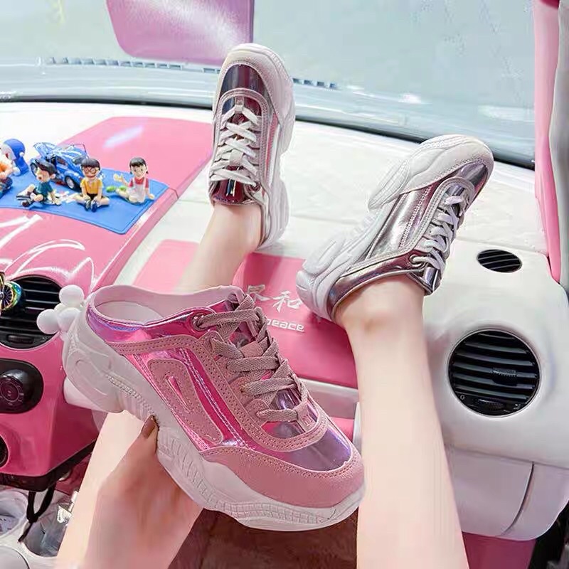 Giày sục thể thao nữ đế Gồ Cao Cấp Xuất xịn