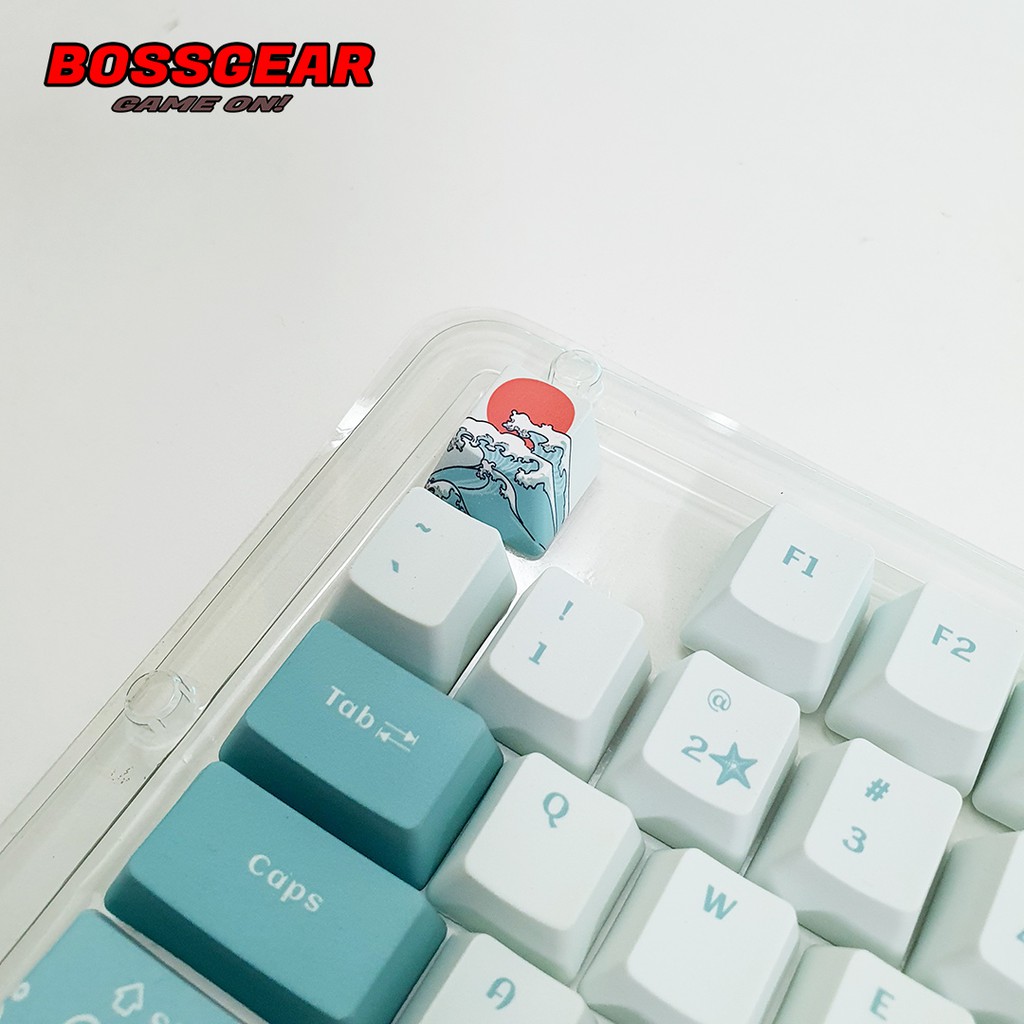 Keycap 108 Phím PBT Dye Sub Sea Melody Coral Sea ( Thick PBT, OEM Profile, Ansi Layout)