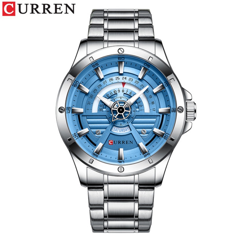 Đồng Hồ Curren / carrien Chống Thấm Nước Phong Cách Doanh Nhân Cho Nam