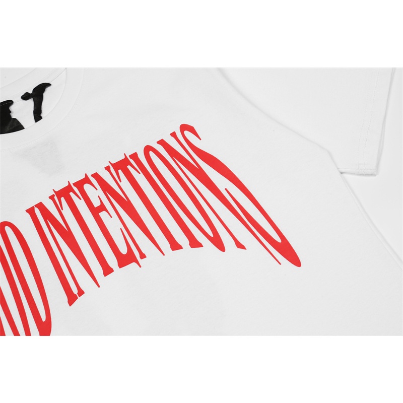 Áo Thun Cotton Tay Ngắn In Chữ Vlone Cổ Điển Thời Trang Cho Nam Và Nữ
