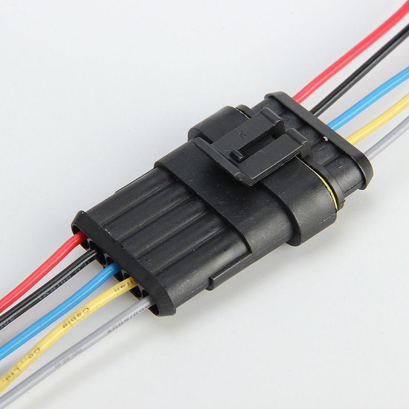 Jack kết nối 1P 2P 3P 4P cao cấp dùng cho đèn trợ sáng có dây điện