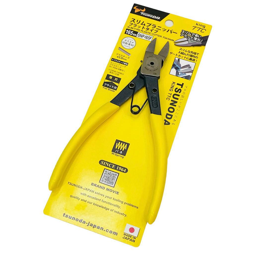 Kìm Cắt Nhựa Lưỡi Phẳng 165mm SNP-165F King TTC Tsunoda - TsubameSanjo Japan Shop