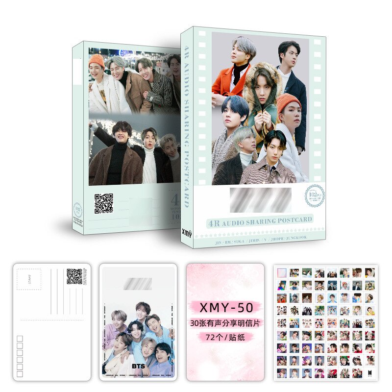 Lomo Card bộ thẻ 30 ảnh nhóm BTS BLACKPINK TWICE